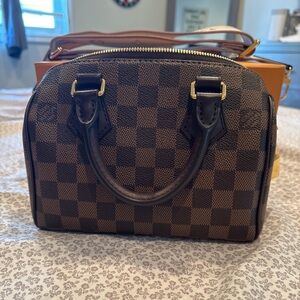 Louis Vuitton Crossbody Bag - Brown and Red